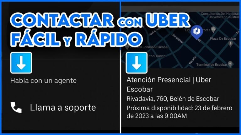 contactar uber