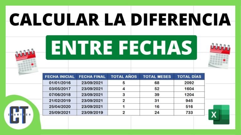 Cuántos días hay desde una fecha hasta otra Descúbrelo aquí