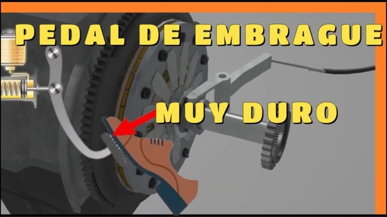Por qué el embrague está duro y no entran las marchas en mi auto