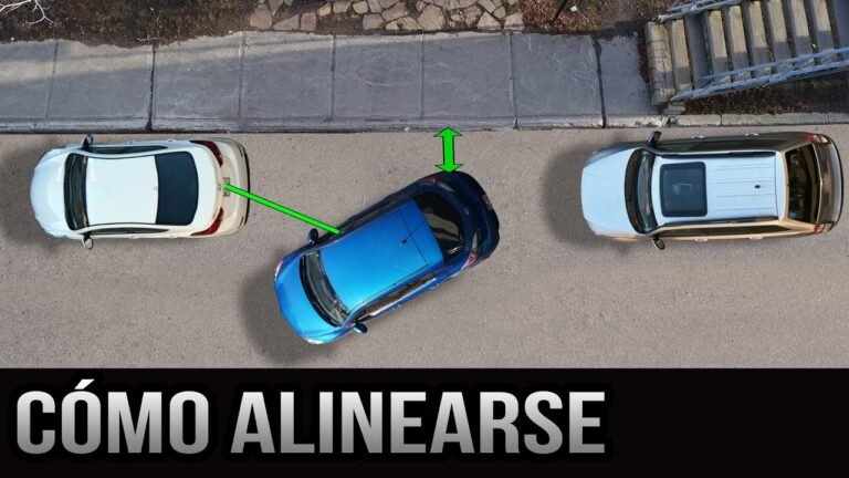 Cómo estacionar adecuadamente entre dos autos sin chocar