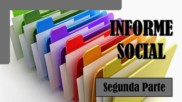Qué es un informe social y de red de apoyo de COMPIN