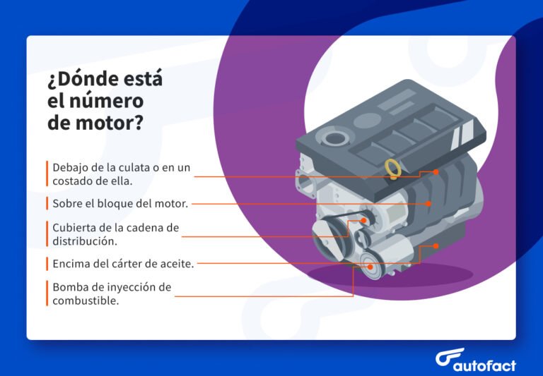 Cuál es la ubicación del número de motor y chasis en mi vehículo 7 Cuál es la ubicación del número de motor y chasis en mi vehículo
