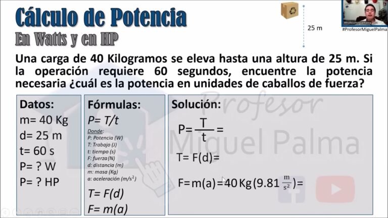 potencia hp