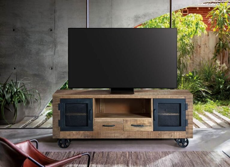 Dónde comprar un rack para TV con ruedas que sea funcional y elegante