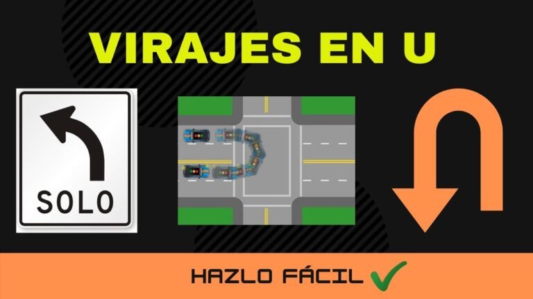 En qué casos se prohíbe efectuar un viraje en U en Chile